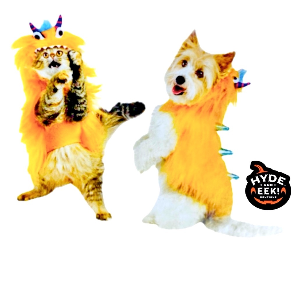 HYDE & EEK Halloween Monster Hoodie Cat & Dog Costume Size XS